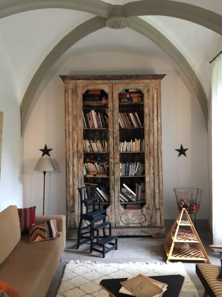 biblioteca de Chateau d'Uzer