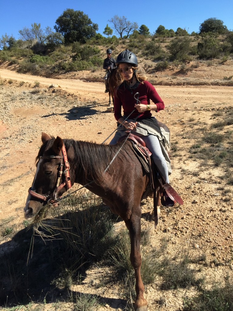 paseos a caballo en Matarraña