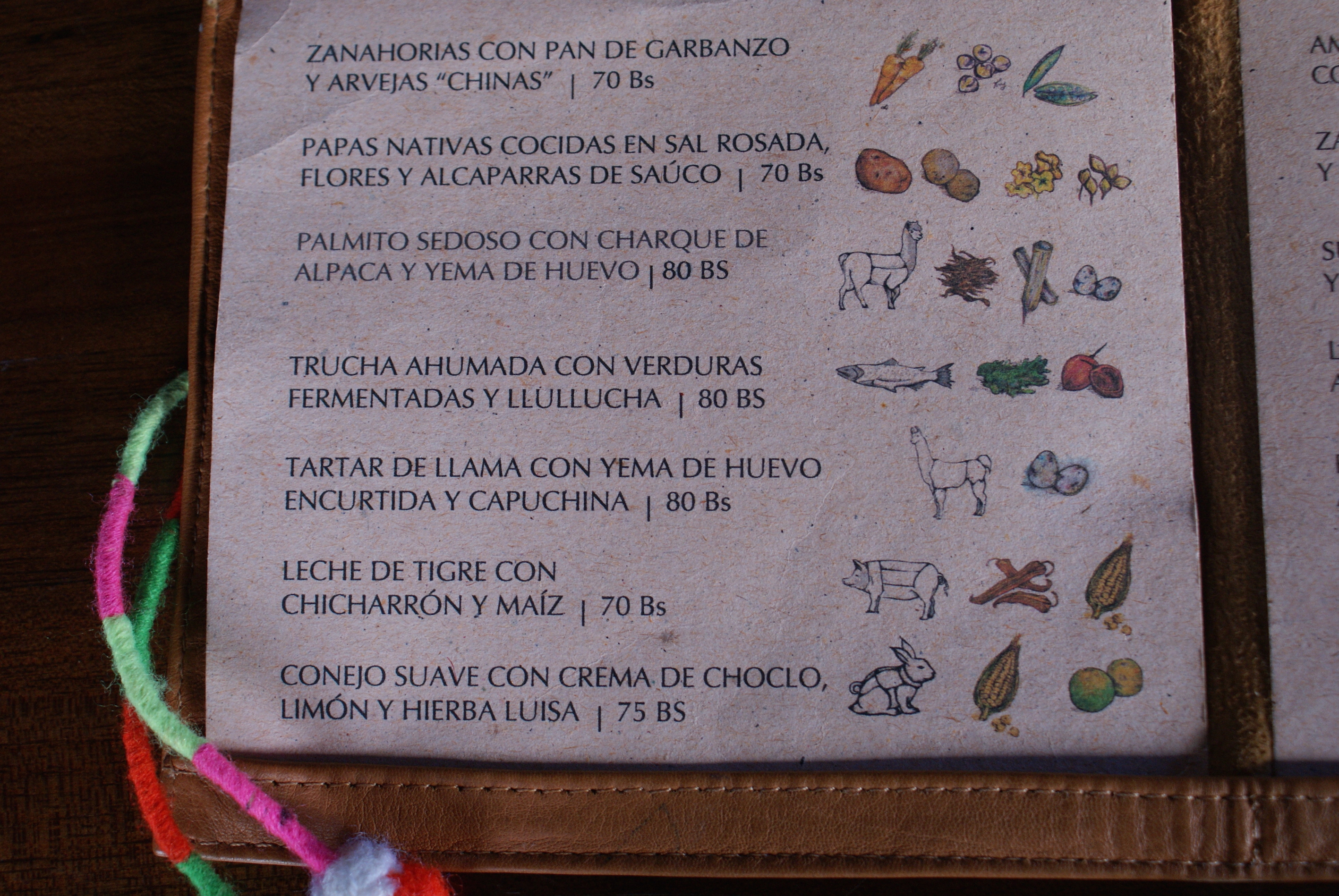 1567Gustu, el mejor restaurante de La Paz y sus ingredientes indígenas. Bolívia.