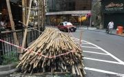 6087andamios de bambú en Hong Kong